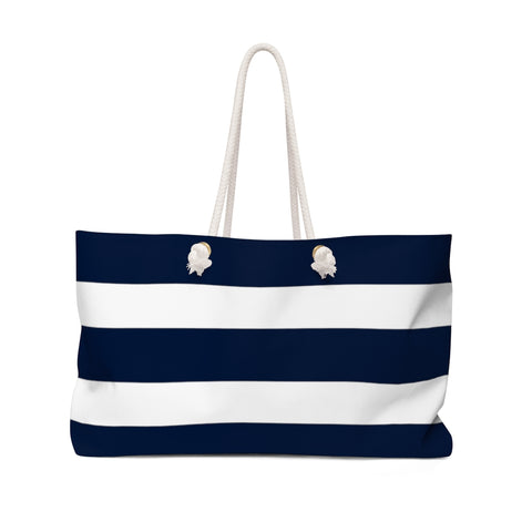 Classic Striped Bag in Navy